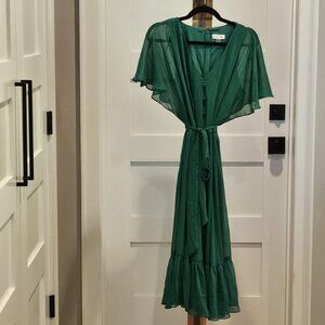 Calvin Klein Flutter Sleeve Dress
